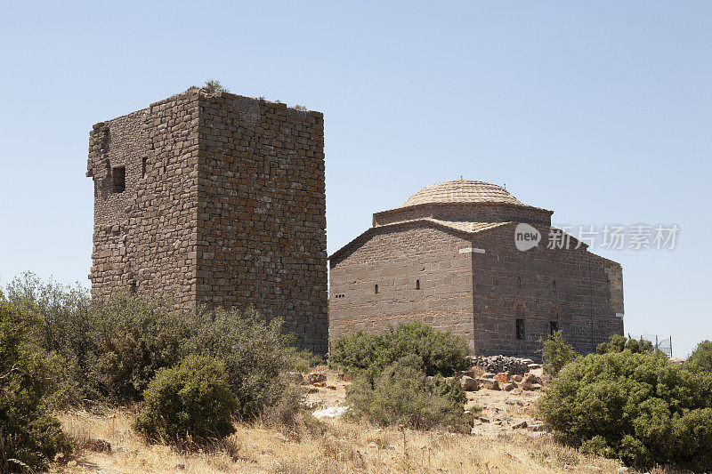 Assos, Behramkale, Canakkale，土耳其